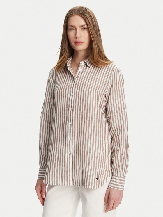 Weekend Max Mara Weekend Max Mara Camicia Josef 2515111052 Beige Regular Fit
