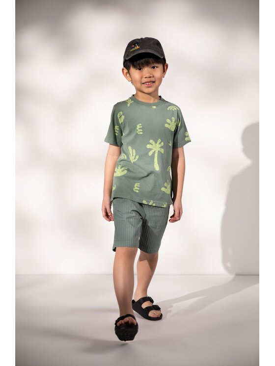 Coccodrillo Coccodrillo T-Shirt WC6143203TBK-011 Zelená Regular Fit