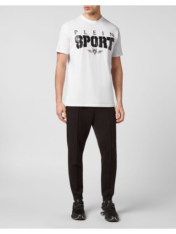 Plein Sport Plein Sport T-Shirt 1089 Biały Regular Fit