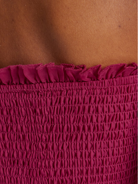 BARDOT BARDOT Sommerkleid Azura Strapless 59882DB Rosa Slim Fit