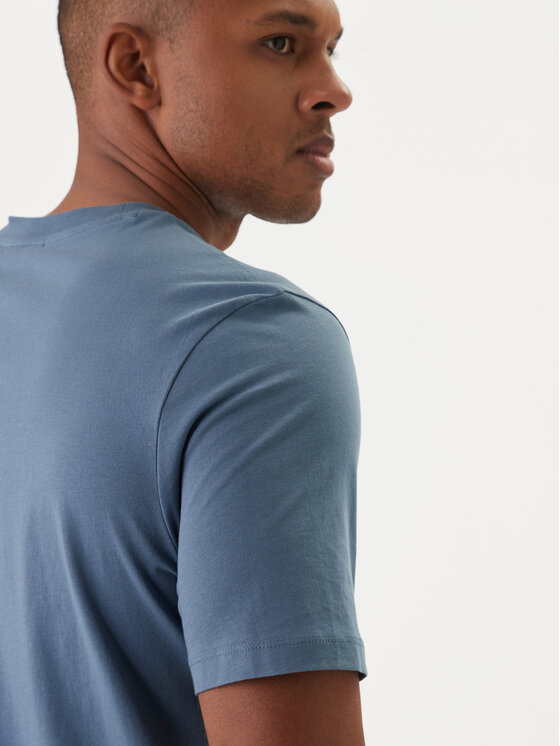 HUGO HUGO T-Shirt Dero222 50466158 Modrá Regular Fit