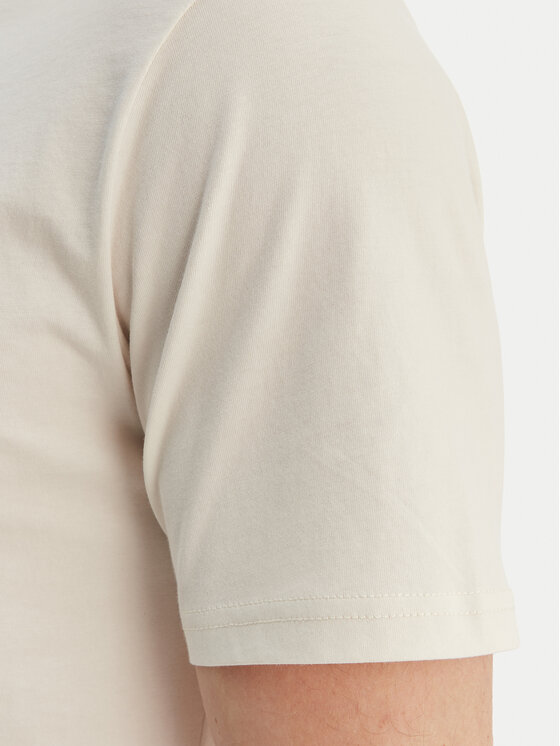 Napapijri Napapijri Tričko S-Phos NP0A4G5A Écru Relaxed Fit
