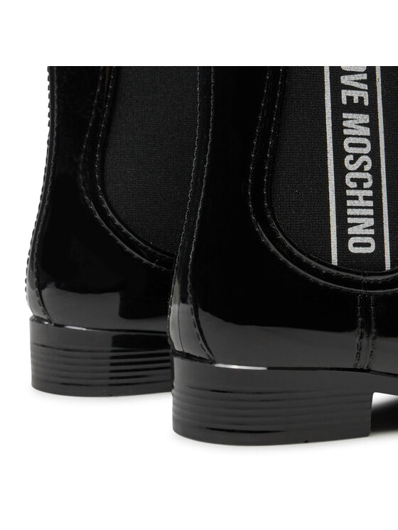 LOVE MOSCHINO LOVE MOSCHINO Gumijasti škornji JA21013G1LIR1000 Črna