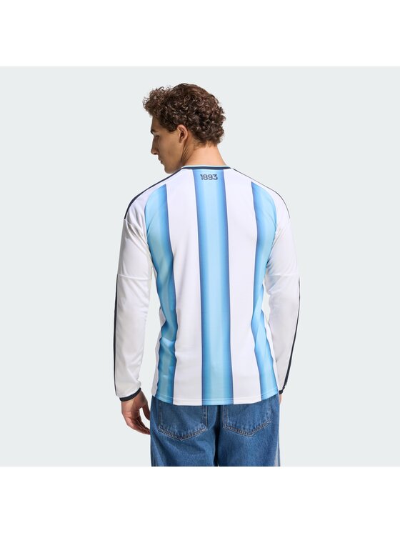 adidas adidas Koszulka techniczna Argentina 26 Home Biały Slim Fit