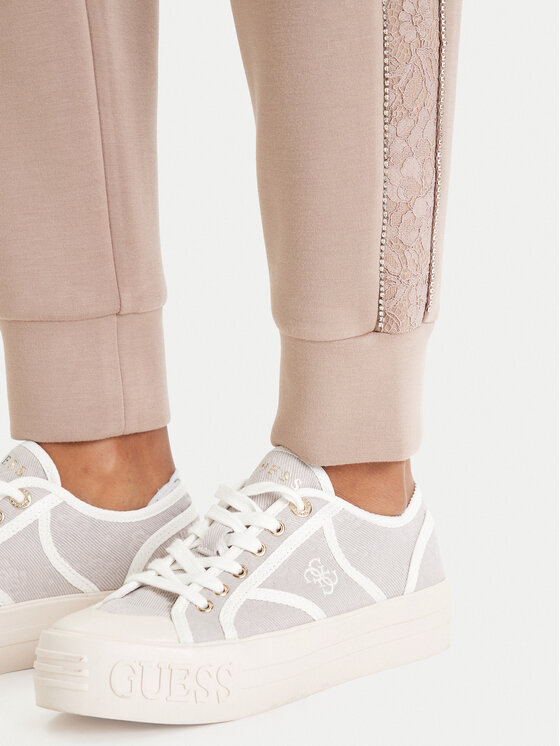 Guess Guess Спортивні штани W6RB45 KBYE2 Бежевий Regular Fit