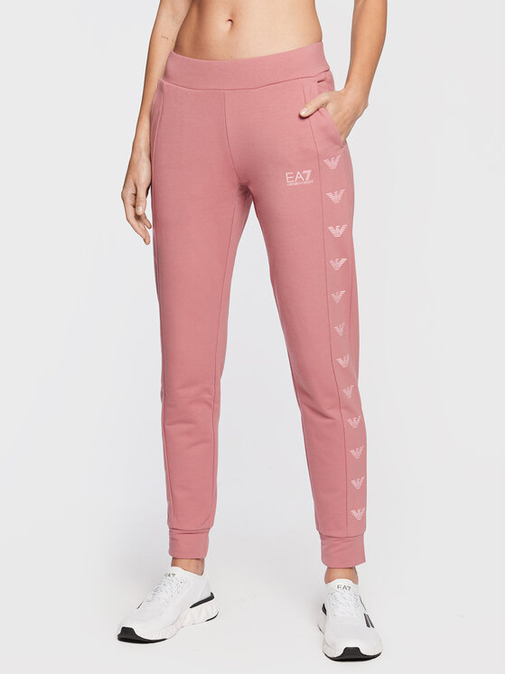 EA7 Emporio Armani Pantaloni trening 6LTP69 TJJRZ 1438 Roz Regular Fit