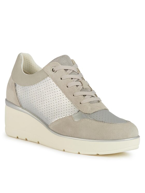 Geox Geox Laisvalaikio batai D Ilde D25RAA 0AJ22 C0898 Sidabrinė