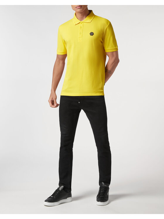 PHILIPP PLEIN PHILIPP PLEIN Polo 2527 Giallo Slim Fit