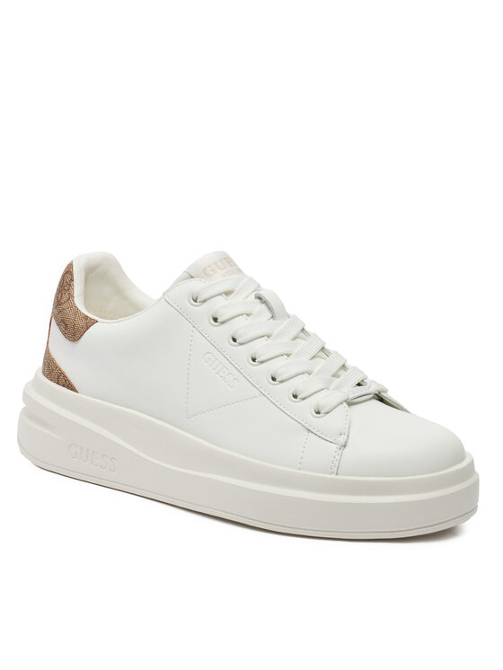 Guess Guess Сникърси FLJELB FAL12 Бял