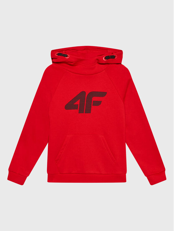 4F 4F Bluză HJZ22-JBLM002 Roșu Regular Fit