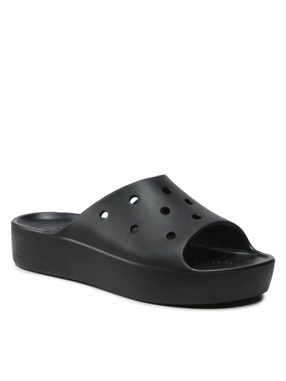 Crocs Crocs Nazouváky Classic Platform Slide 208180 Černá
