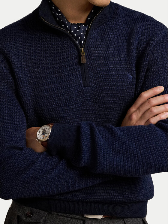 Polo Ralph Lauren Polo Ralph Lauren Džemper 710948865003 Tamnoplava Regular Fit