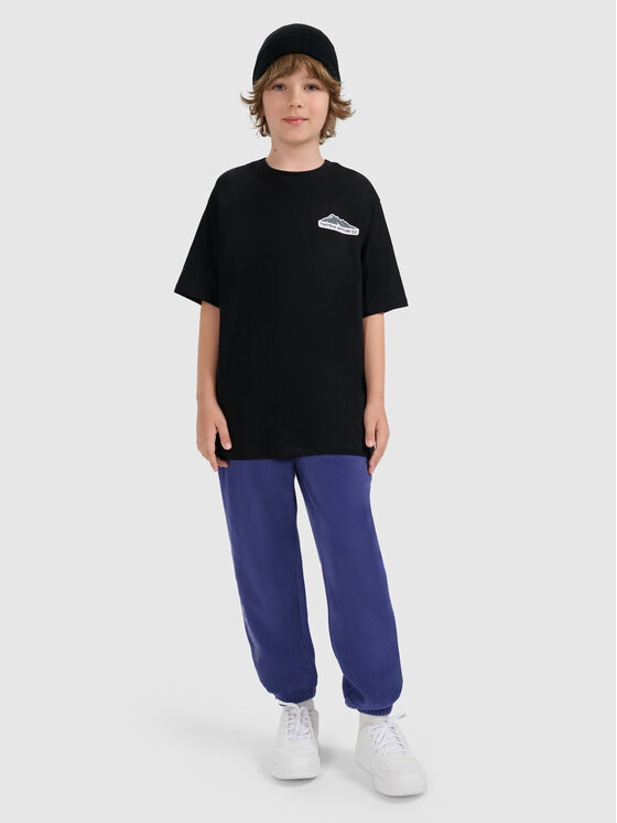 4F 4F T-Shirt APRES SKI Czarny Oversize