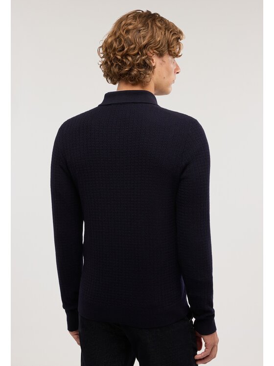 Trussardi Trussardi Cardigan M0148000112N0B1 Blu Regular Fit