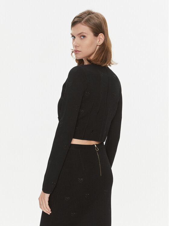 PINKO Pinko Ζακέτα Dinaro 101887 A16F Μαύρο Regular Fit