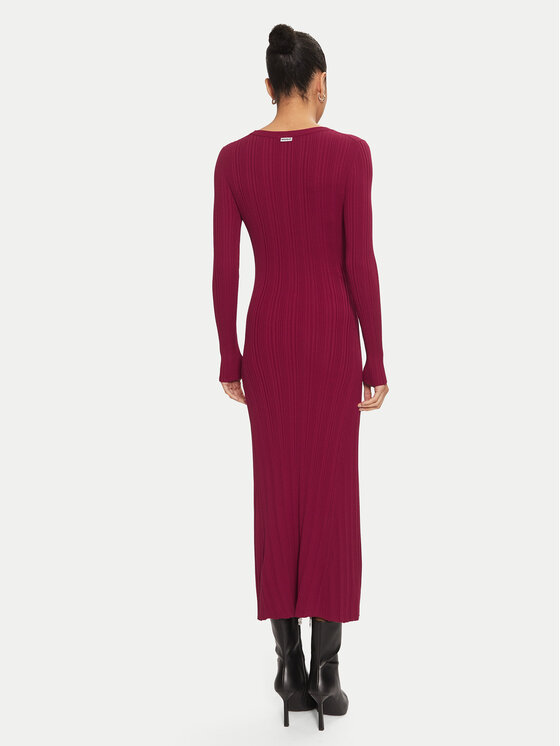 HUGO Hugo Kasdieninė suknelė Sarpheta 50519893 Vyšninė Slim Fit