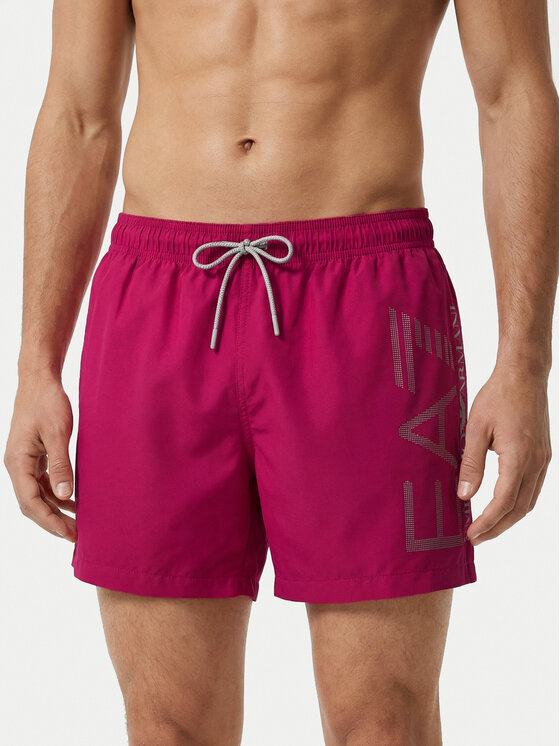 EA7 Emporio Armani EA7 Emporio Armani Plavecké šortky 7M002001 AF14497 MA090 Ružová Regular Fit