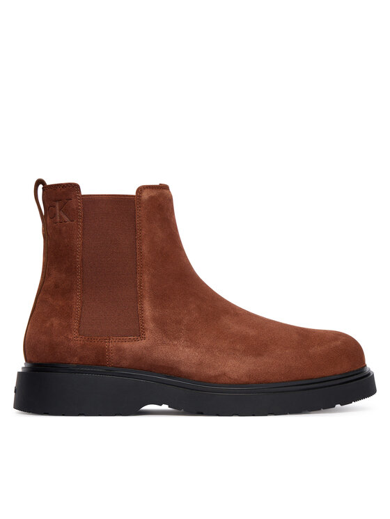 Calvin Klein Calvin Klein Ghete Jodhpur Combat Ess Chelsea Boot Su YM0YM01372 Maro
