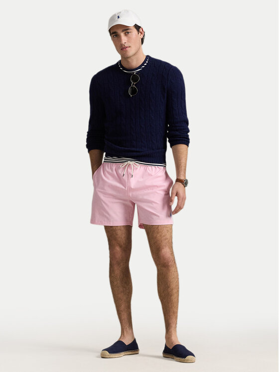 Polo Ralph Lauren Polo Ralph Lauren Kopalne hlače 710957782004 Roza Classic Fit