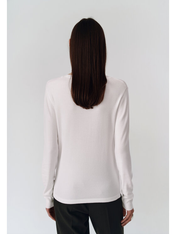 TATUUM TATUUM Sweter SKIMI Kremowy Classic Fit