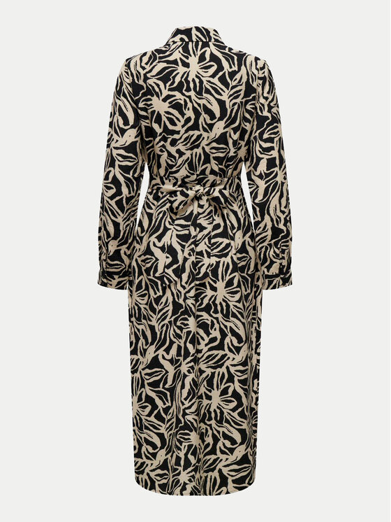 ONLY ONLY Рокля тип риза Thara 15330703 Бежов Regular Fit