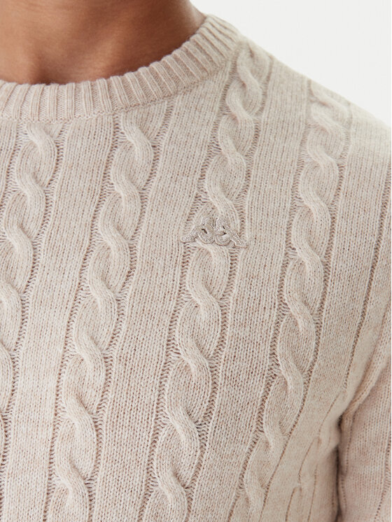 Kappa Kappa Pullover 63111DW Beige Regular Fit