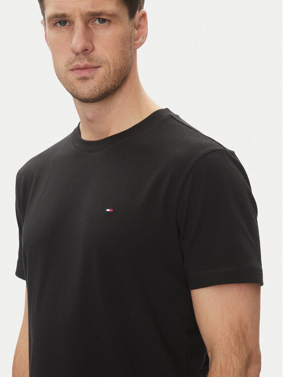 Tommy Hilfiger Tommy Hilfiger T-särk UM0UM03362 Must Regular Fit