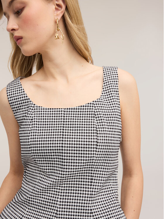 Motivi Motivi Top D076Q000592N0S1 Nero Regular Fit