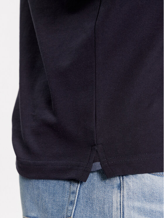 Guess Guess Поло Lyle M4RP60 K7O64 Cиній Slim Fit