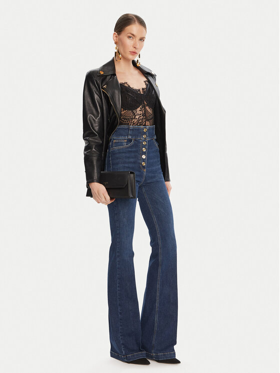 Elisabetta Franchi Elisabetta Franchi Blugi P-J03D-56E2 Albastru Regular Fit
