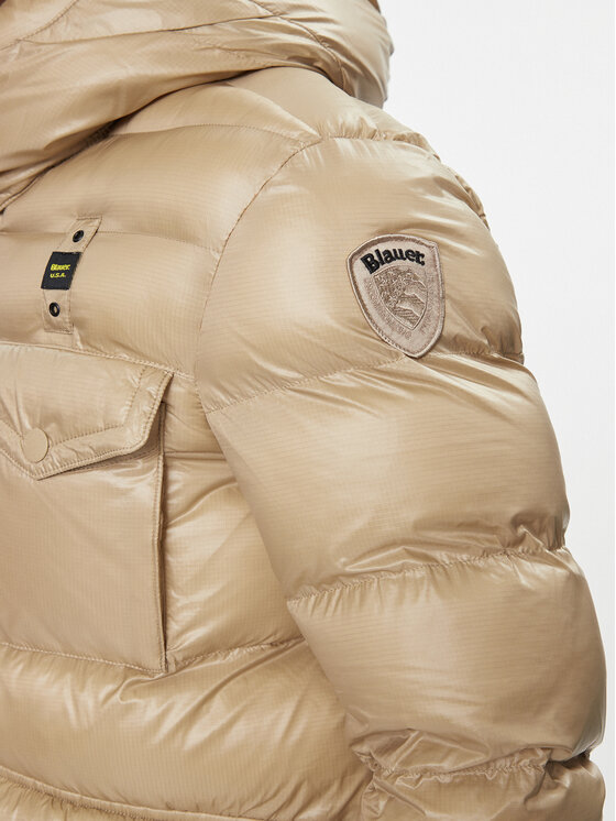 Blauer Blauer Pernata jakna 23WBLUC02236 Bež Regular Fit