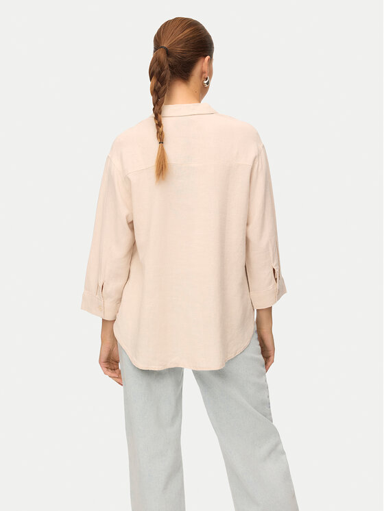 Vero Moda Vero Moda Majica Linn 10310759 Bež Loose Fit