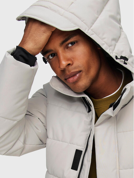 Only & Sons Only & Sons Зимно яке Carl Long 22020156 Сив Regular Fit