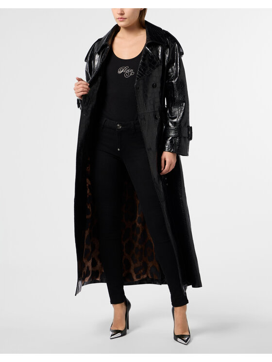 PHILIPP PLEIN PHILIPP PLEIN Trenčkot 29066 Čierna