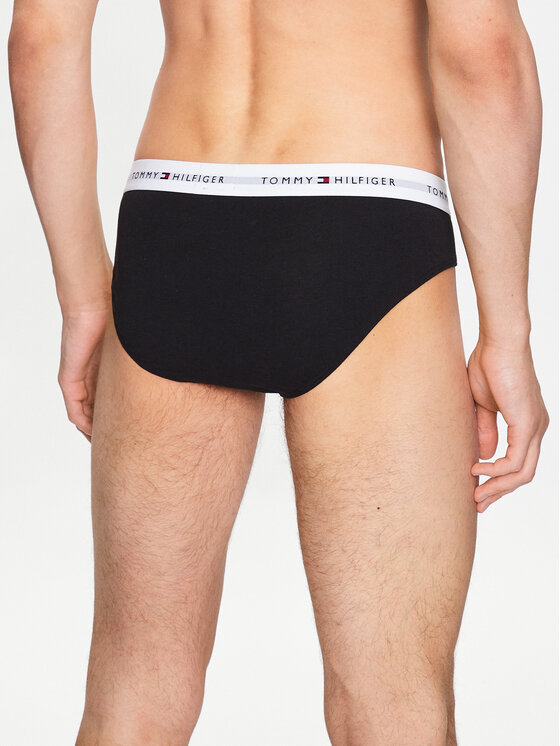 Tommy Hilfiger Tommy Hilfiger Souprava slipů UM0UM02905 Černá
