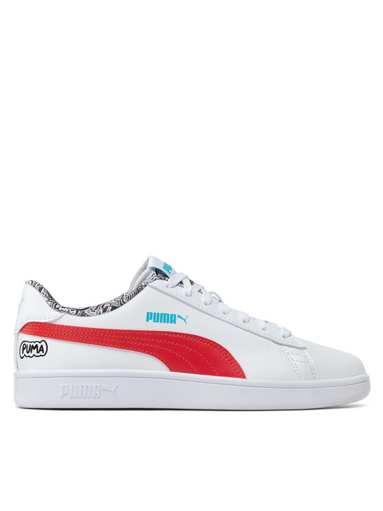 Puma Puma Laisvalaikio batai Smash V2 Me Happy 386396 01 Balta
