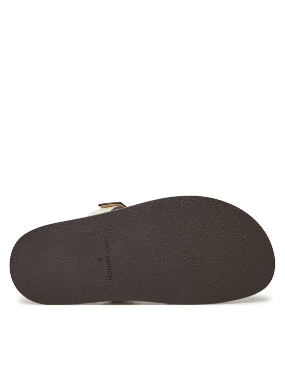 Tory Burch Tory Burch Şlapi Ines Sport Slide 161636 Écru