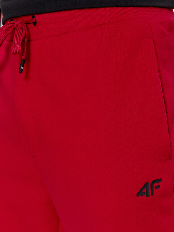 4F 4F Спортивні штани 4FAW23TTROM452 Червоний Regular Fit