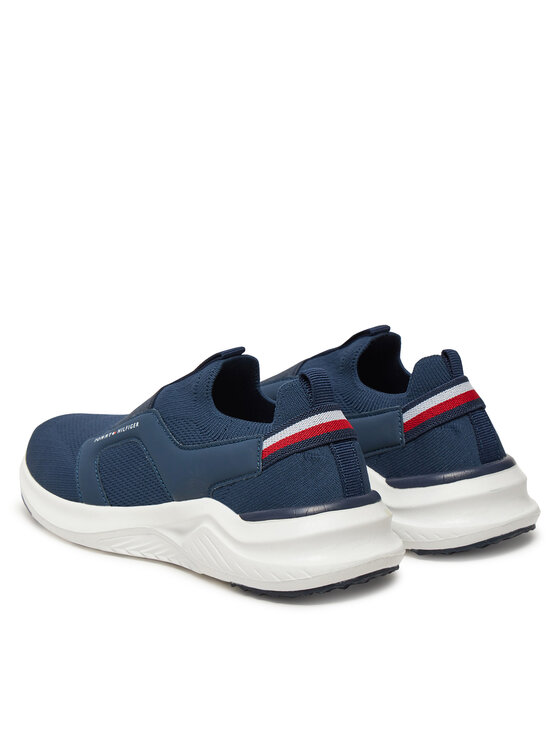 Tommy Hilfiger Tommy Hilfiger Sneakersy T3X9-33880-1219800 Granatowy