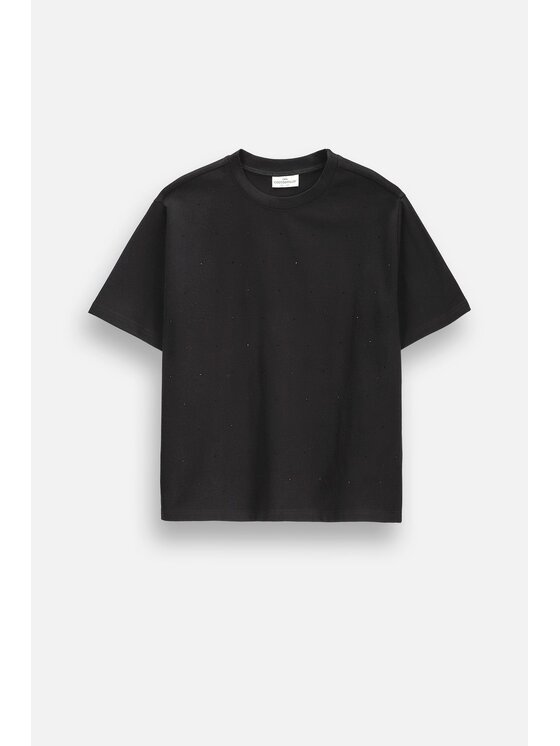 Coccodrillo Coccodrillo T-Shirt ZC6143203TGJ-021 Černá Regular Fit