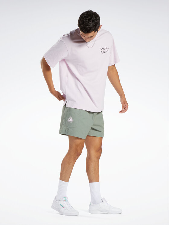 Reebok Reebok Športne kratke hlače Classics Skateboard Shorts HS9185 Zelena