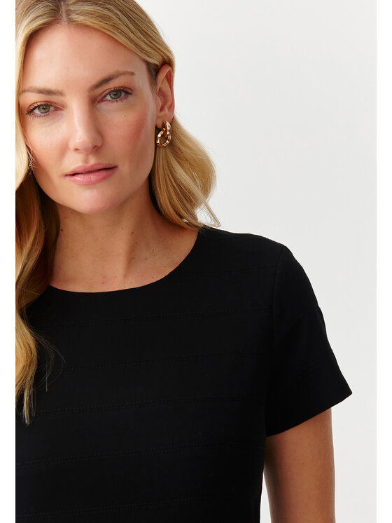 TATUUM TATUUM Každodenní šaty HIPIKO Černá Fitted Fit