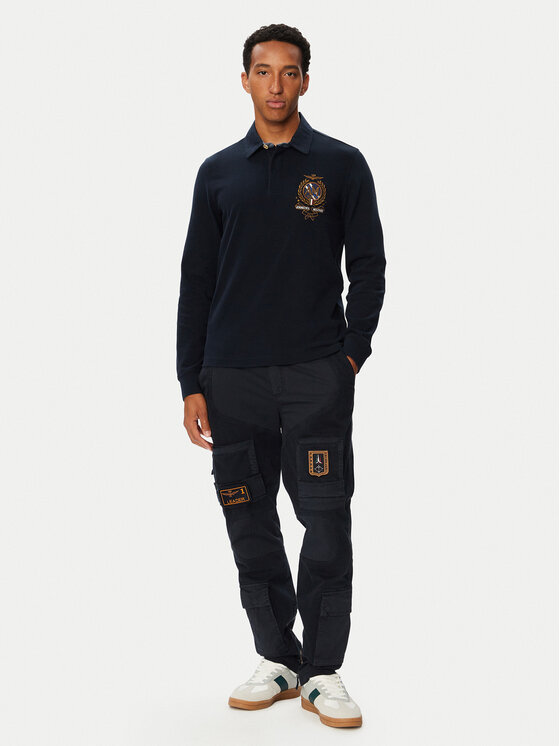 Aeronautica Militare Aeronautica Militare Polo 262PO1954UJ00752 Σκούρο μπλε Regular Fit