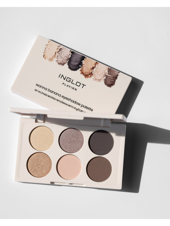 INGLOT INGLOT Wanna Banana Playinn Paleta cieni do powiek 01