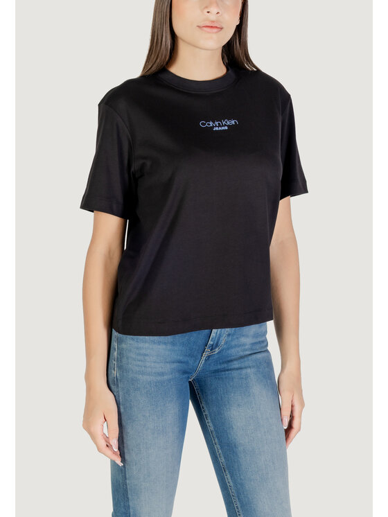 Calvin Klein Jeans Calvin Klein Jeans T-shirt SS BOXY FIT TEE Nero Boxy Fit