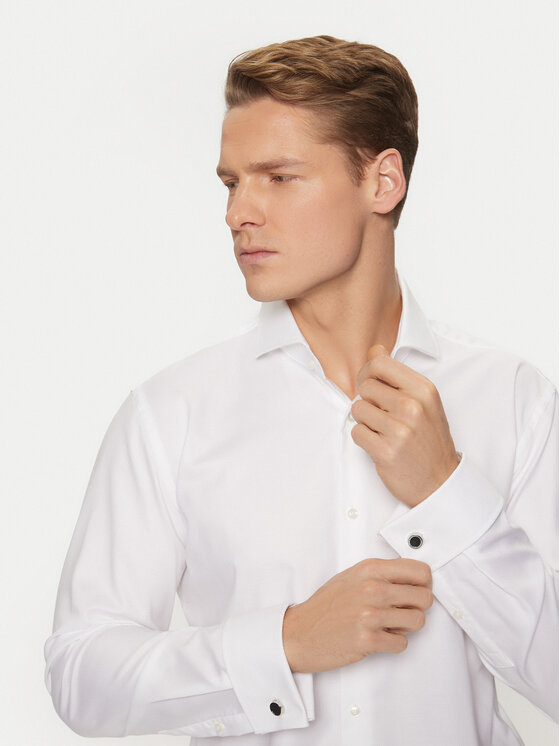 BOSS BOSS Manschettenknöpfe B-Simony 50539967 Silberfarben