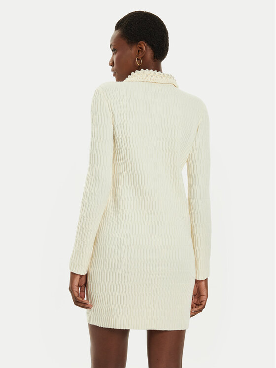 PINKO Pinko Vestito di maglia York 104360 A27J Beige Regular Fit