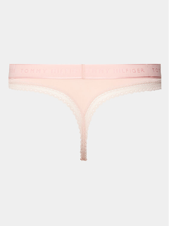 Tommy Hilfiger Tommy Hilfiger Stringi UW0UW04814 Różowy