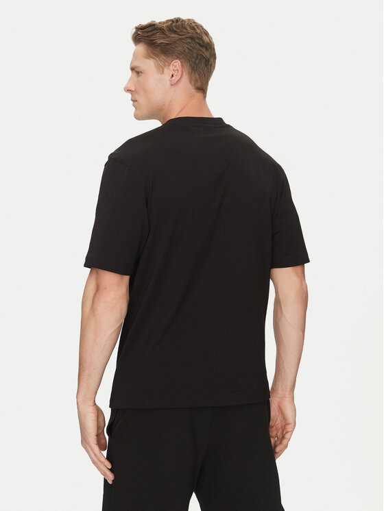 HUGO HUGO T-shirt Dricard_RB 50542775 Crna Regular Fit
