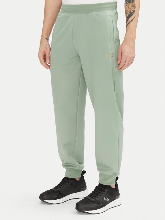 EA7 Emporio Armani EA7 Emporio Armani Dres 7M000554 AF13526 U9024 Zielony Regular Fit